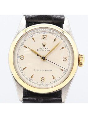 Rolex OI Star Royal Manual Wind Ivory Dial Watch